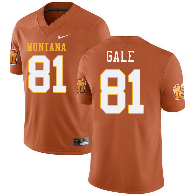 Josh Gale Montana Jersey,University Of Montana Grizzlies #81 Josh Gale Jersey Stitched-Throwback